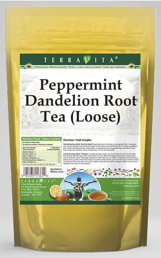 Peppermint Dandelion Root Tea (Loose)