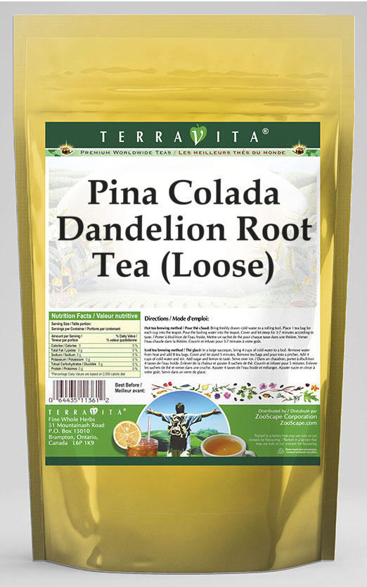 Pina Colada Dandelion Root Tea (Loose)
