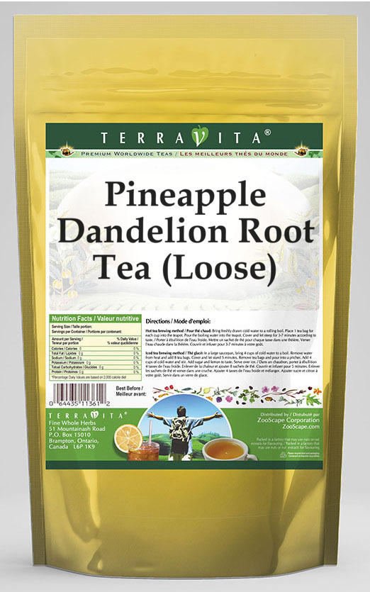 Pineapple Dandelion Root Tea (Loose)
