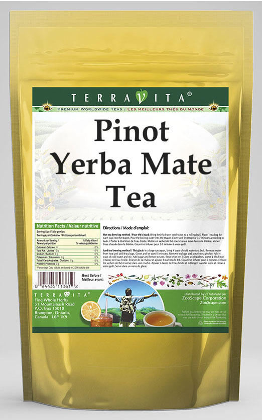 Pinot Yerba Mate Tea