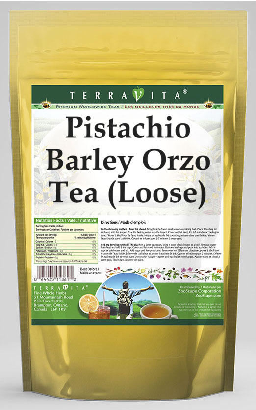 Pistachio Barley Orzo Tea (Loose)
