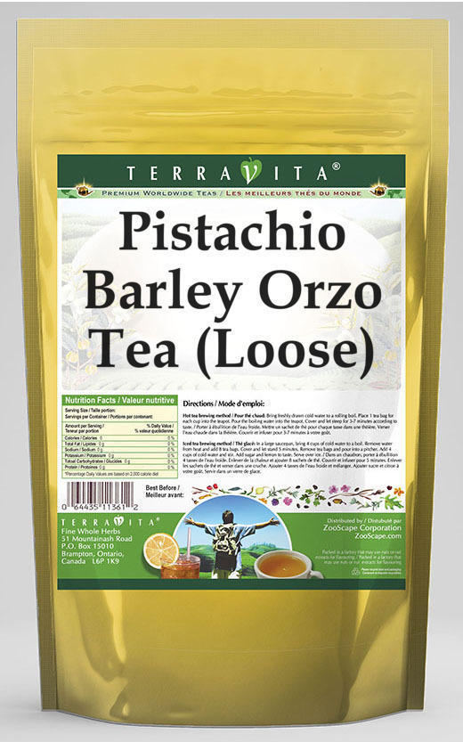 Pistachio Barley Orzo Tea (Loose)