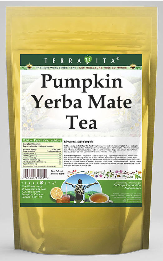 Pumpkin Yerba Mate Tea