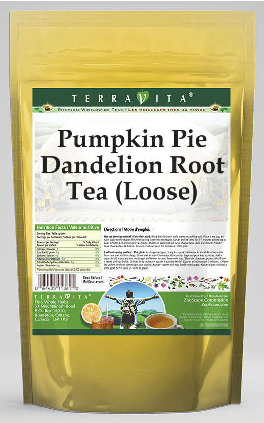 Pumpkin Pie Dandelion Root Tea (Loose)