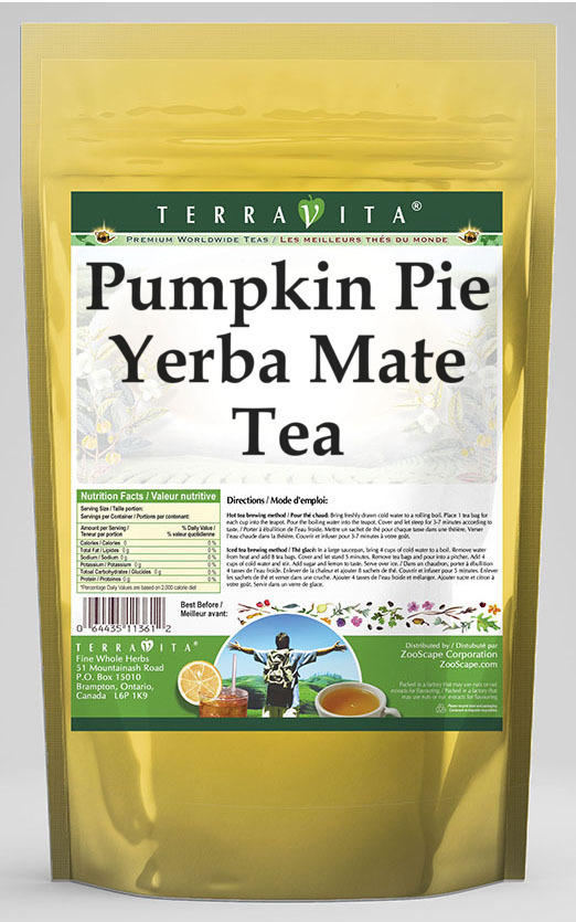 Pumpkin Pie Yerba Mate Tea