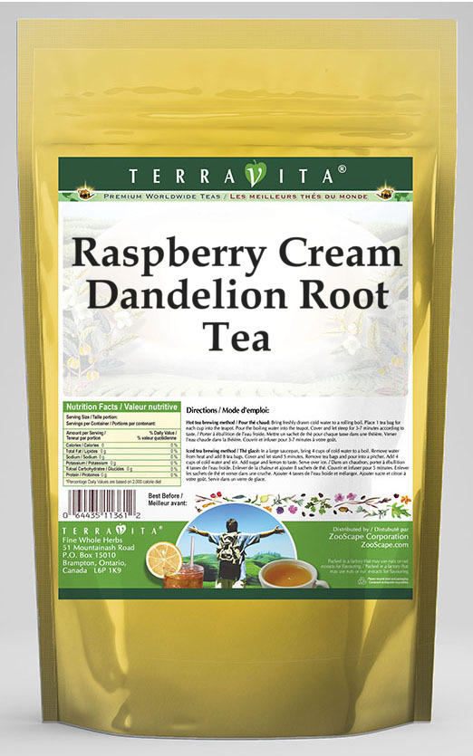 Raspberry Cream Dandelion Root Tea