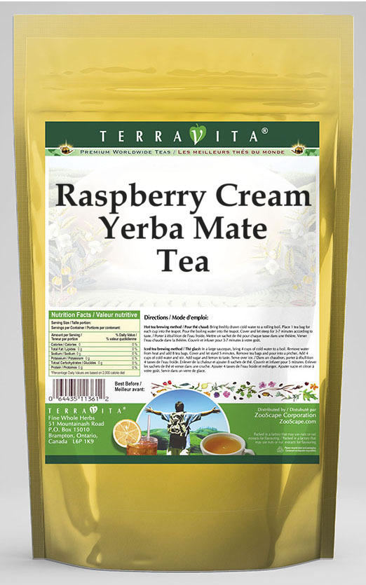 Raspberry Cream Yerba Mate Tea