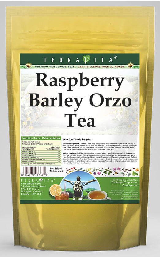 Raspberry Barley Orzo Tea