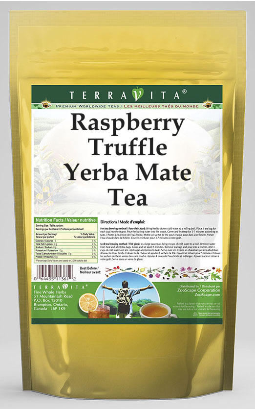Raspberry Truffle Yerba Mate Tea