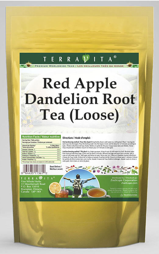 Red Apple Dandelion Root Tea (Loose)