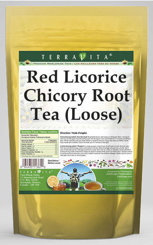 Red Licorice Chicory Root Tea (Loose)