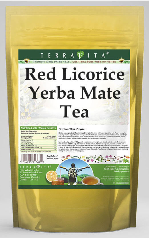 Red Licorice Yerba Mate Tea