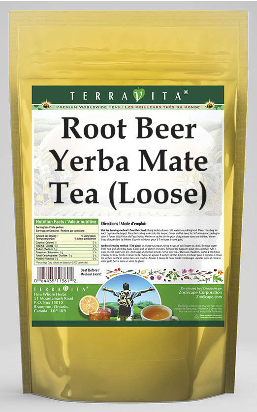 Root Beer Yerba Mate Tea (Loose)
