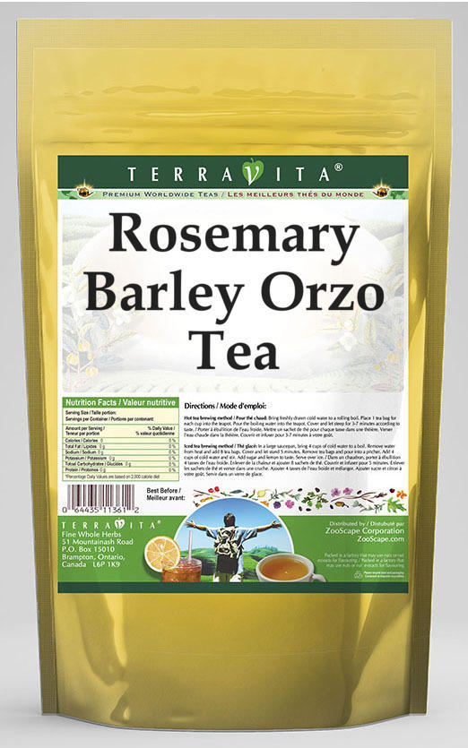 Rosemary Barley Orzo Tea