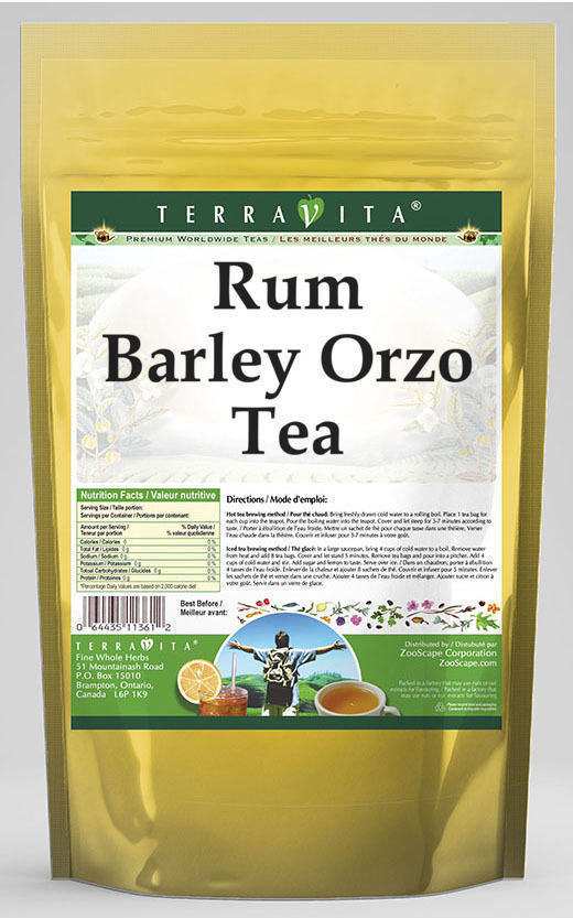 Rum Barley Orzo Tea