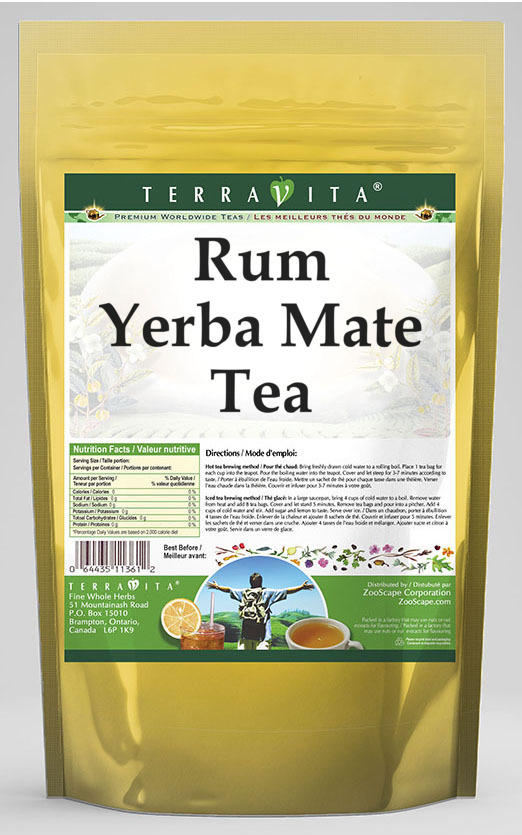 Rum Yerba Mate Tea