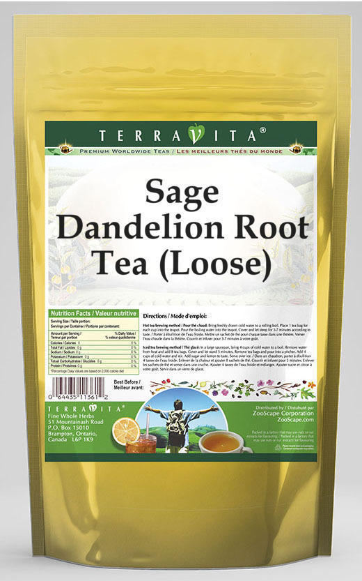 Sage Dandelion Root Tea (Loose)