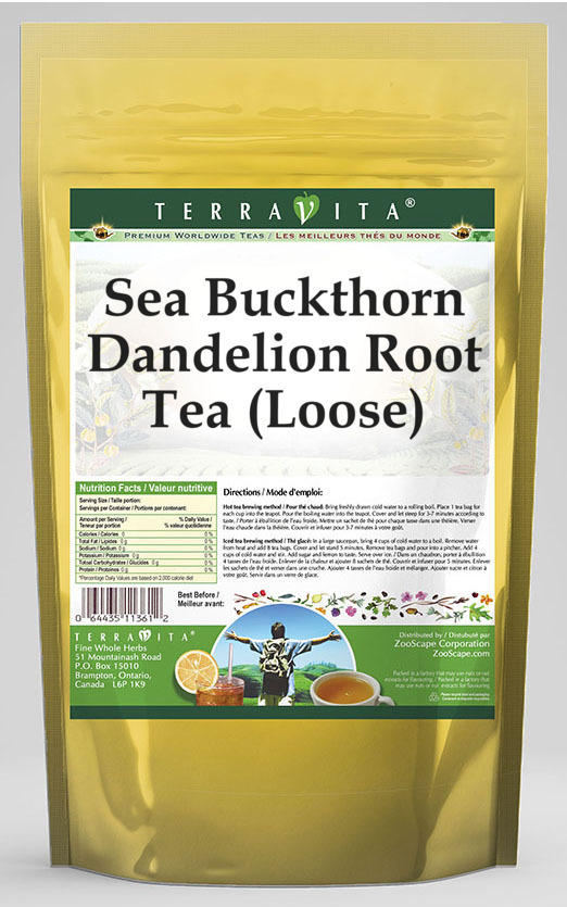 Sea Buckthorn Dandelion Root Tea (Loose)