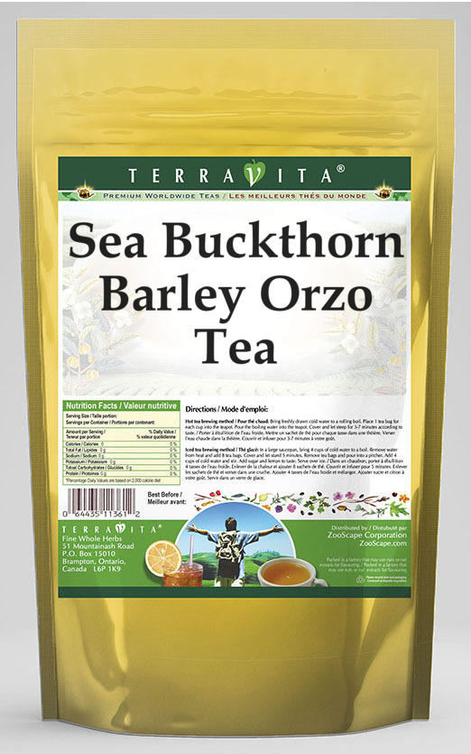 Sea Buckthorn Barley Orzo Tea