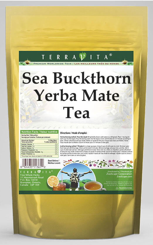 Sea Buckthorn Yerba Mate Tea