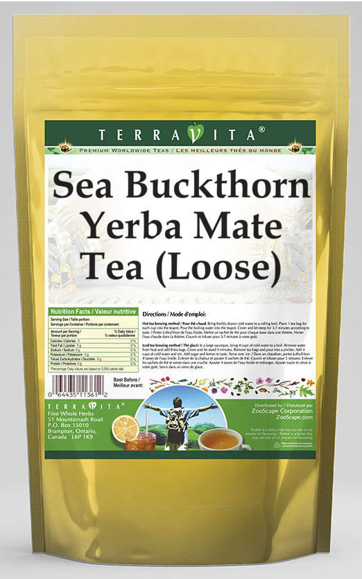 Sea Buckthorn Yerba Mate Tea (Loose)