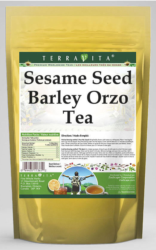 Sesame Seed Barley Orzo Tea