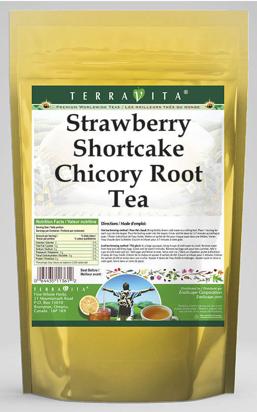 Strawberry Shortcake Chicory Root Tea