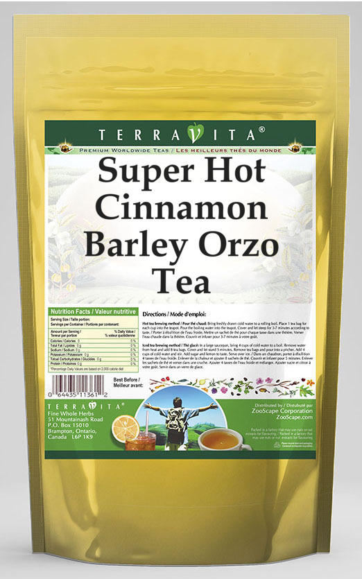 Super Hot Cinnamon Barley Orzo Tea