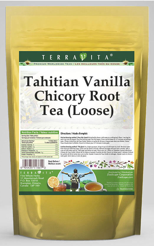 Tahitian Vanilla Chicory Root Tea (Loose)
