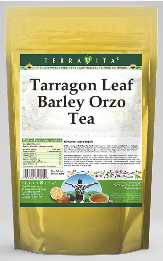 Tarragon Leaf Barley Orzo Tea