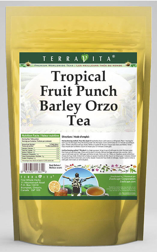 Tropical Fruit Punch Barley Orzo Tea