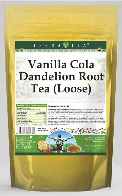 Vanilla Cola Dandelion Root Tea (Loose)