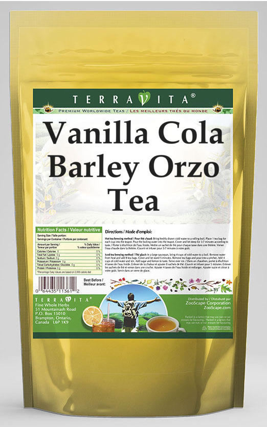 Vanilla Cola Barley Orzo Tea