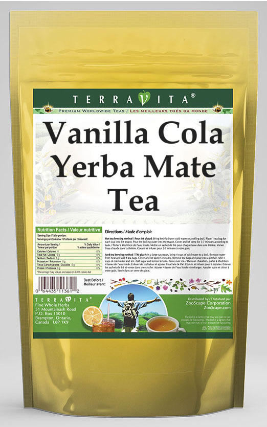 Vanilla Cola Yerba Mate Tea