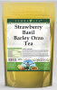 Strawberry Basil Barley Orzo Tea