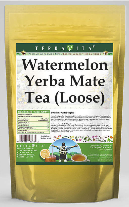 Watermelon Yerba Mate Tea (Loose)