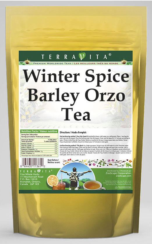 Winter Spice Barley Orzo Tea
