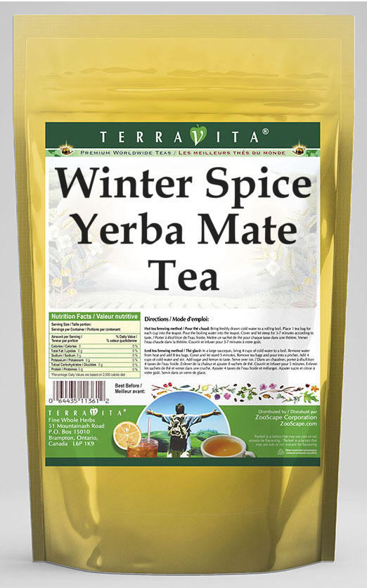 Winter Spice Yerba Mate Tea