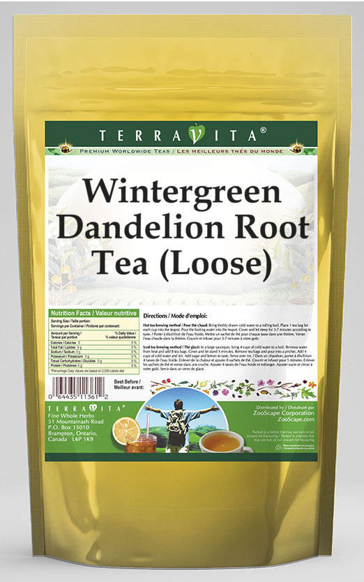 Wintergreen Dandelion Root Tea (Loose)