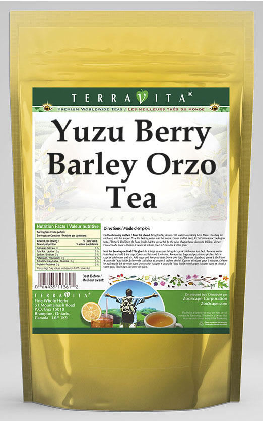 Yuzu Berry Barley Orzo Tea