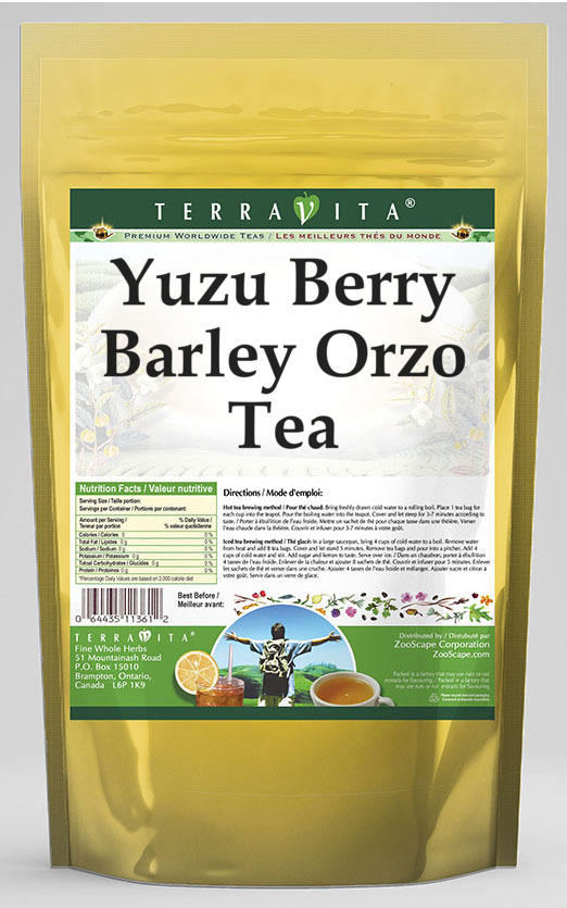 Yuzu Berry Barley Orzo Tea