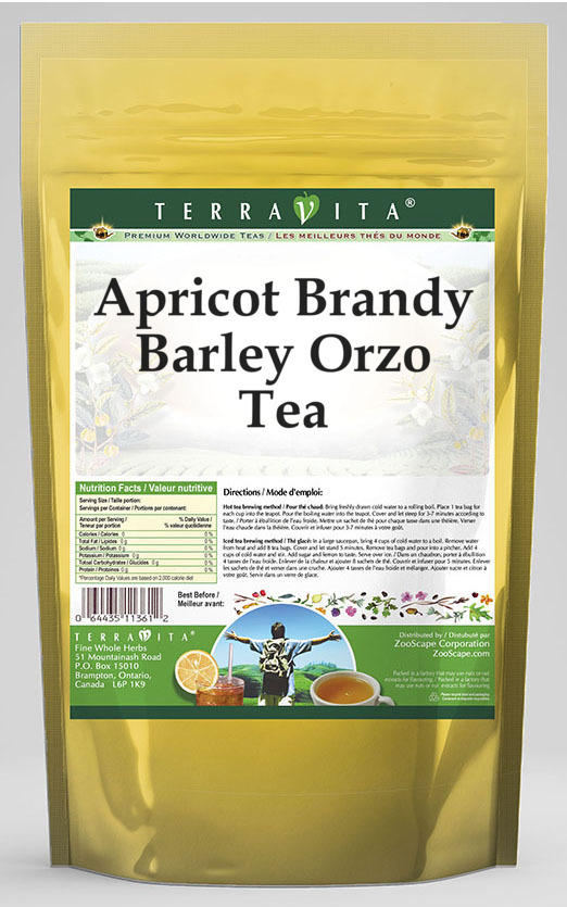 Apricot Brandy Barley Orzo Tea