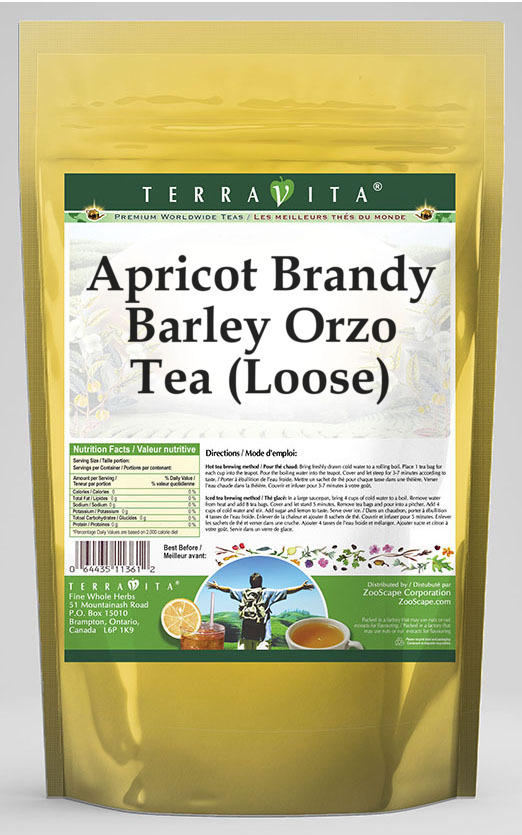 Apricot Brandy Barley Orzo Tea (Loose)