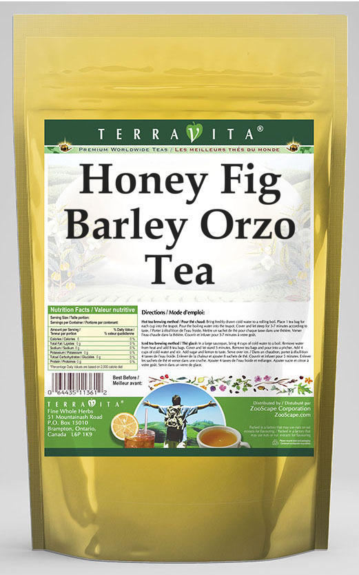 Honey Fig Barley Orzo Tea