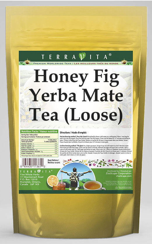 Honey Fig Yerba Mate Tea (Loose)