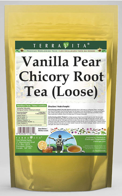Vanilla Pear Chicory Root Tea (Loose)