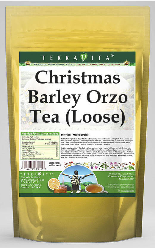 Christmas Barley Orzo Tea (Loose)