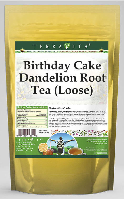 Birthday Cake Dandelion Root Tea (Loose)