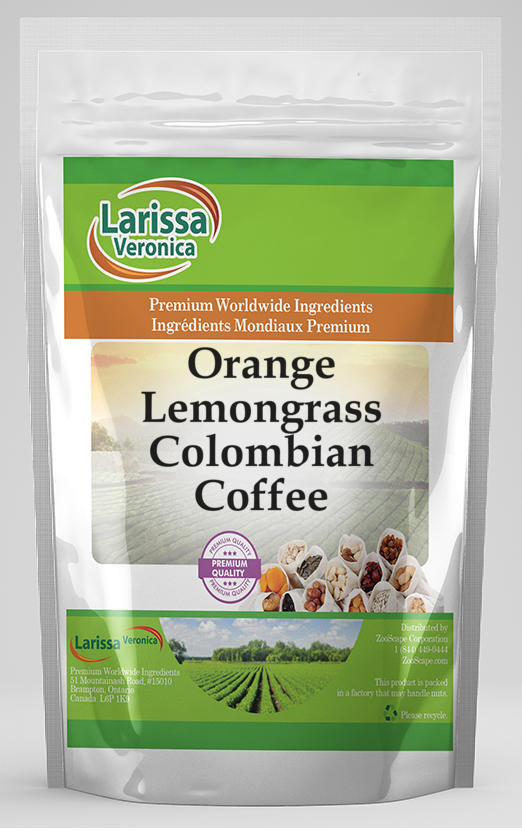 Orange Lemongrass Colombian Coffee