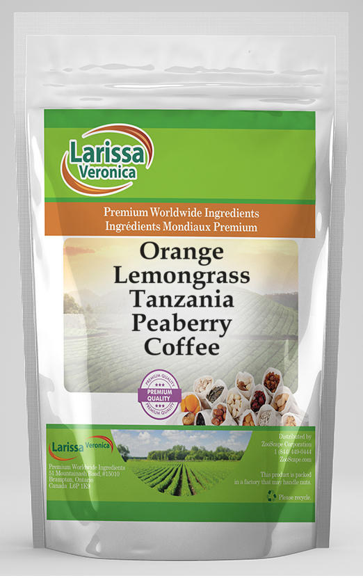 Orange Lemongrass Tanzania Peaberry Coffee